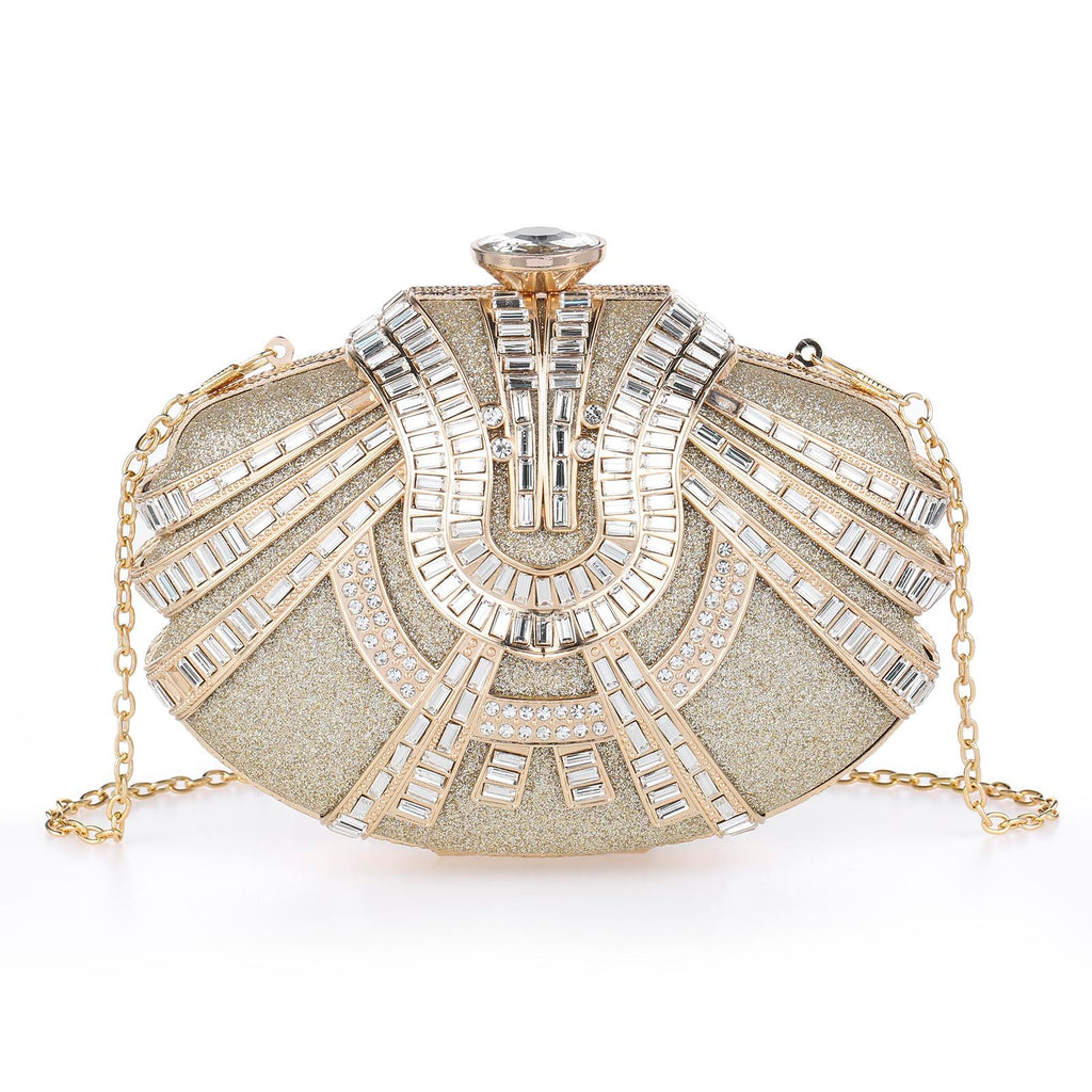 Cozyroomdirect Luxurious Rhinestone Evening Handbag