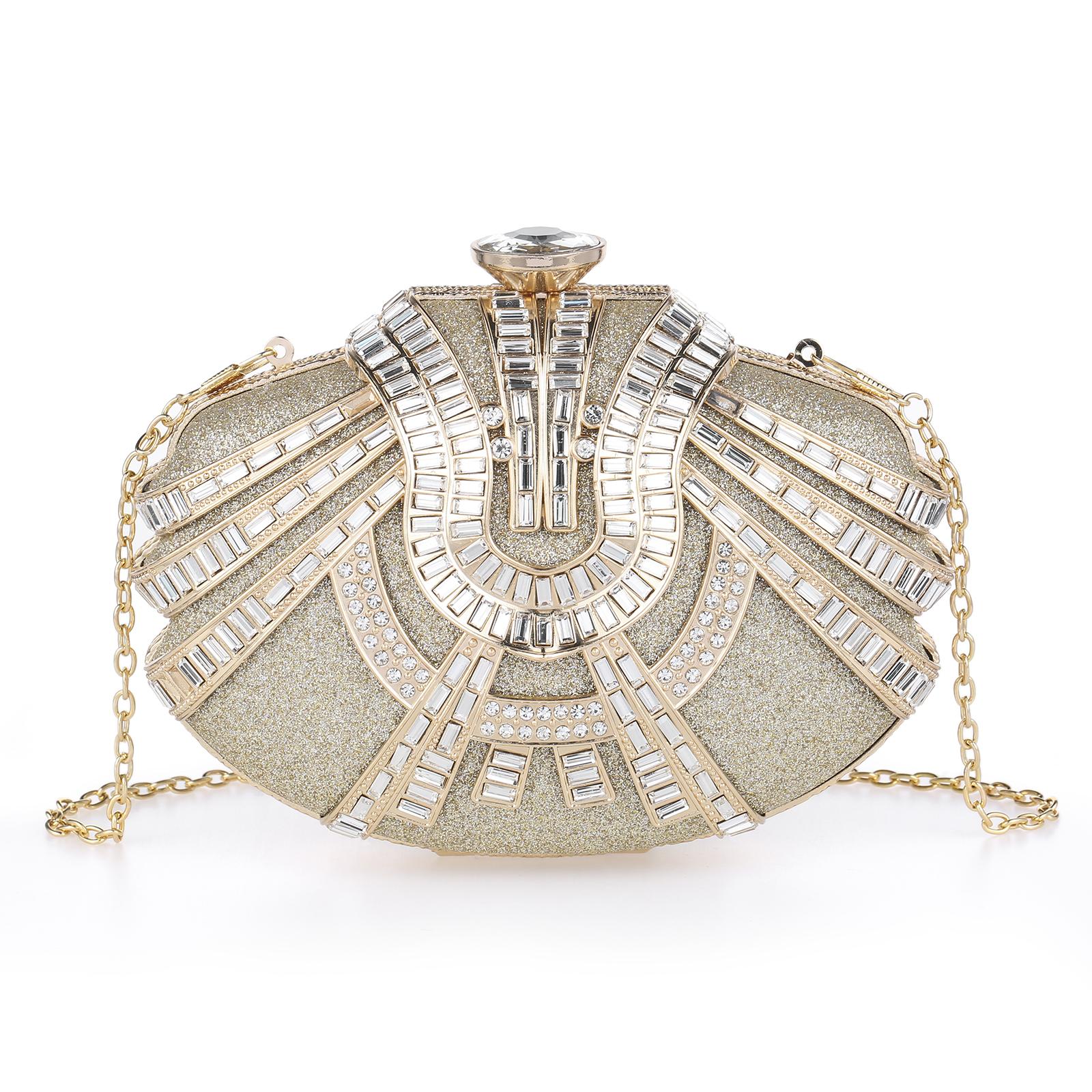 Cozyroomdirect Luxurious Rhinestone Evening Handbag
