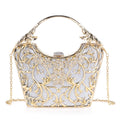 Cozyroomdirect Sparkly Rhinestone Hollow Evening Bag