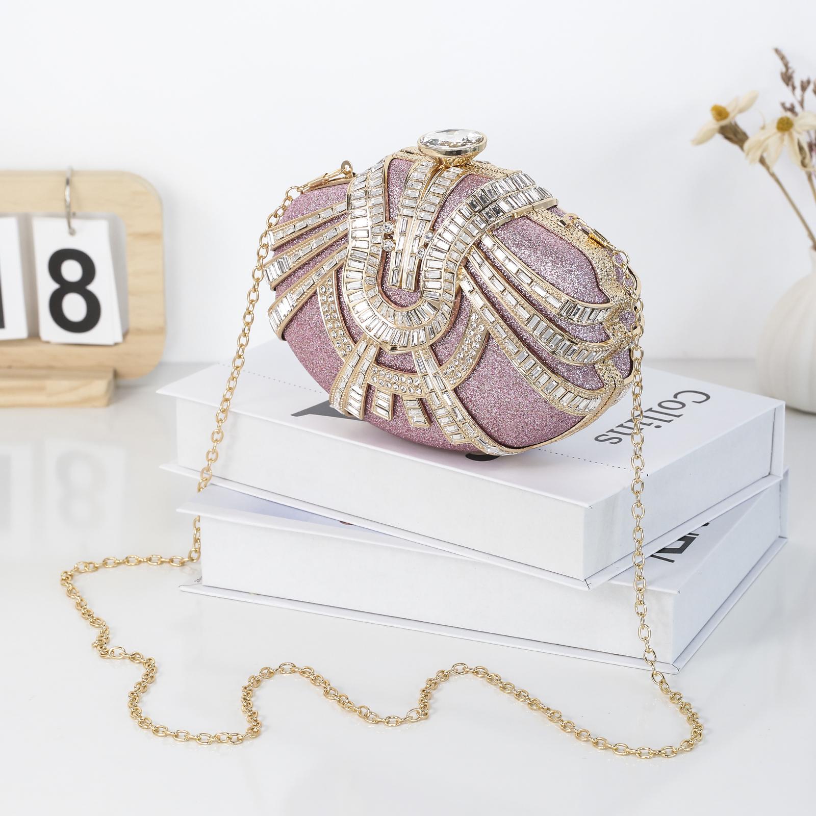 Cozyroomdirect Luxurious Rhinestone Evening Handbag