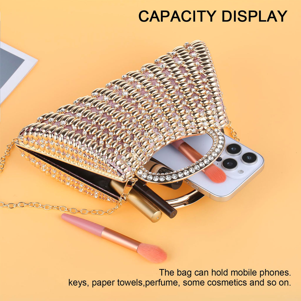 Cozyroomdirect Luxury Rhinestone Handbag