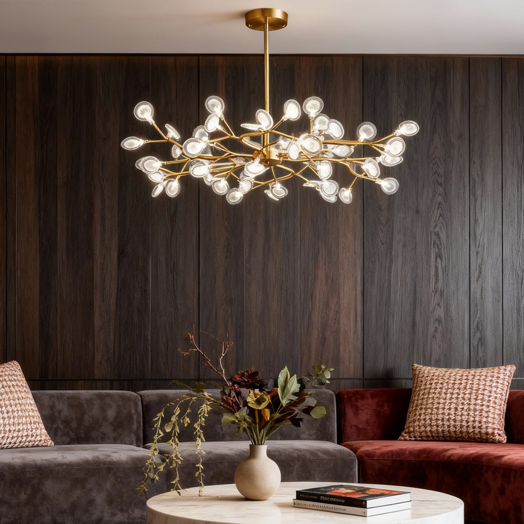 LED Firefly Sputnik Chandelier Modern Hanging Ceiling Lights