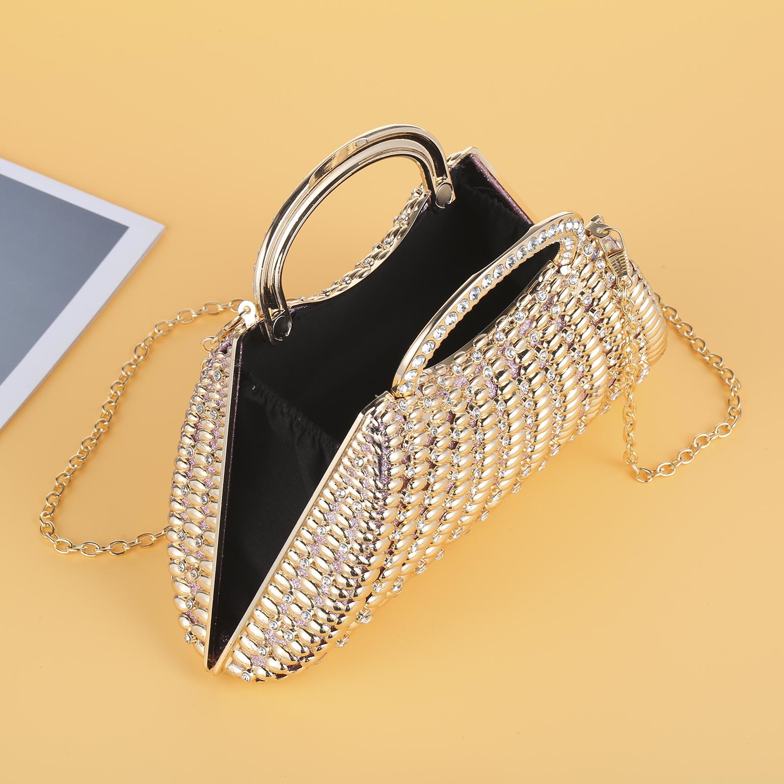Cozyroomdirect Luxury Rhinestone Handbag