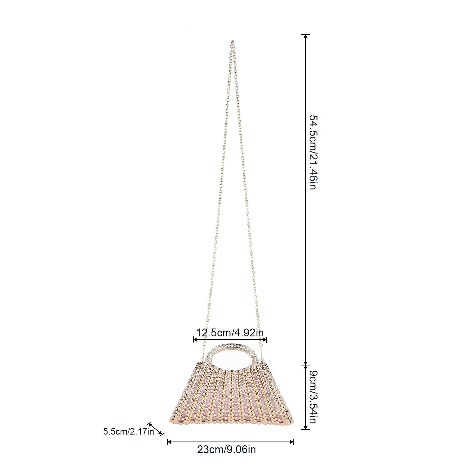 Cozyroomdirect Luxury Rhinestone Handbag